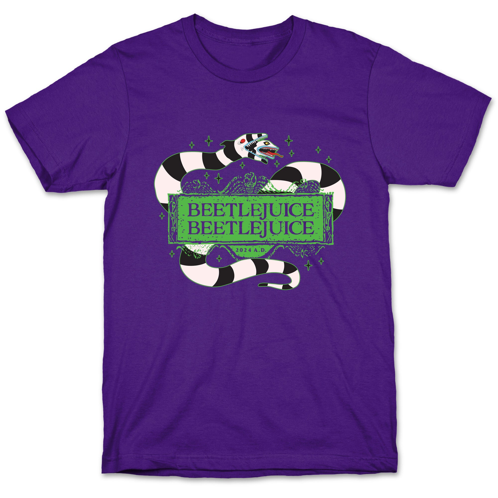 Beetlejuice Beetlejuice 2024 AD T-Shirt